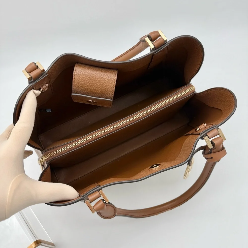 MICHAEL Michael Kors satchel pebbled
